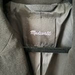 Madewell The Rosedale Boyfriend Black in Crepe Blazer Sz 6 Photo 7