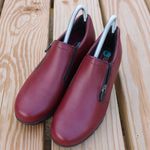 Munro Women's  Burgundy Wedge Shoe Sz 8 Photo 4