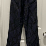 Zadig & Voltaire Pomy Jacquard Chains Trousers Navy Black Size 36 FR Photo 0