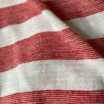 Gap  striped linen blend draped midi dress Photo 6