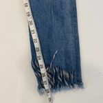 DL1961  Mara Instasculpt Straight Ankle Denim Blue Jeans Fringe Hem EUC Sz 25 Photo 14