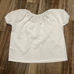 Madewell  Texture & Thread White Top Photo 2