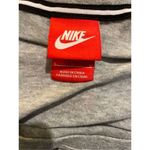 Nike Long Sleeve Gray with Black Lettering Swoosh Logo Size Large Photo 6