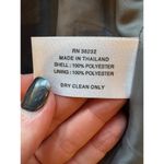 Talbots  Coat Women 10 Gray Double Breasted Belted Trench Jacket Outerwear Preppy Photo 9