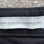 Anthropologie  Pilcro High Rise Skinny Jeans Black Sz 27 Tall Photo 6