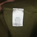 Poof! Poof NY Forest Green VNeck Sweater size SM Photo 4