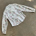 Vintage 90s Pastel Desert Chevron Cactus Button Up Cowgirl Western Shirt Green Size M Photo 2