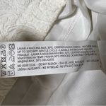 ZARA  White Textured Back Zip Dress Photo 12