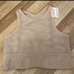 Free People Every Single Time Floral Bra Tan Size M Photo 2