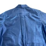 Vintage Da Rue Womens Shirt Jacket Button Down Blue Collared Size 16 Photo 6