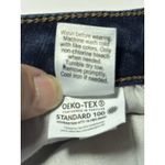 SO  Ultimate Ankle Jegging High Rise Jeans Womens 5/27W Blue Denim Distressed Zip Photo 4