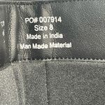 Journee Collection Mirinda Black Knee-High Lace Back Boots Size 8 Photo 5