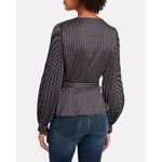 Intermix Jenna Printed Wrap Top Photo 3