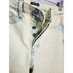 Wild Fable  Women’s Highest Rise 90s Straight Jeans Yellow Acid Wash Size 14 Photo 1