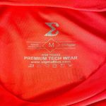 Sigma Fit Coral Sports Skind Workout Top Shirt Red Size M Photo 2