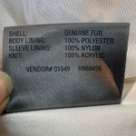 wilson's leather  Maxima white Rabbit Fur Jacket Photo 15