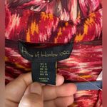 NWT Revolve House of Harlow 1960 Blouson gold fleck mini Boho Dress size 6 Red Photo 9