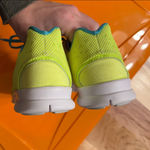 Nike  Vibrant Green and Blue Athletic Shoes Photo 3