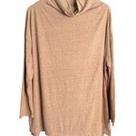 Free People  | We the Free Oatmeal Heather Oversized Funnel neck tee Extra Small Photo 0