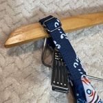 Reversible Blue Boho Chic Euro Summer Triangle Bikini top & bottom size small Photo 4