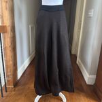 We Wore What  brown sweater pants wide leg  Photo 7