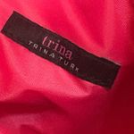 Trina Turk zipper cosmetic bag 10x7” Black Pink Photo 8