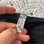 Free People  Cowl Neck Ruffle Hem Cami Black (Small) Photo 5