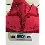 Vintage Red Suede Crochet Fringe Jacket Boho Western Bohemian Festival Size M Photo 14