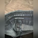 Hudson Jeans Hudson Metallic W427DHA Straight Skinny Denim Jeans 27 Photo 3