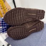 Skechers  Relaxed Fit Women 10 Wide Brown Suede Totem Bikers Fur Lined Cozy Warm Photo 4