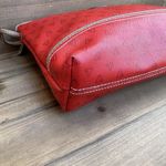Liz Claiborne Vintage  Little Red Purse Handbag Photo 5