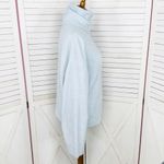 H&M Oversized Ribbed Cowl Neck Sweater Powder Blue Medium Photo 2