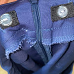 Tessori Josephina Navy Blue Pleated High Waist A Photo 5