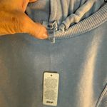 Aerie NWT Sky Blue Cozy Sweatshirt and Sweatpants the set Photo 7