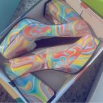 Katy Perry The Uplift Platform Pump, Rainbow Multi Size 11M /41 NWT (Sold Out) Photo 6