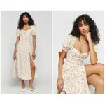 Reformation ๐๐ Lacey Dress ~ Boheme Pink Micro-Floral Print 2 NWT Photo 1