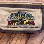 Vintage Disney Animal Kingdom Fanny Pack Waist Bag 1998 Logo Cotton Safari Photo 2