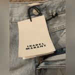 Isabel Marant  Vikira Rigid Crop Jeans In Light Blue size FR 42 Photo 6