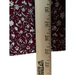 Kaileigh NWT StitchFix Rica Knit Crop Jumpsuit Women Large Maroon Red Floral Photo 10