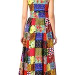 Eshakti Patch Print Surplice Crepe Maxi Dress SZ custom please see description Photo 2