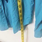 Rough Rider VTG  Circle Blouse Women's Lg Teal 90’s Rodeo Westerncore Concho Photo 7