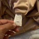 Acting Pro  Velvet Floral V-Neck Blouse Photo 2