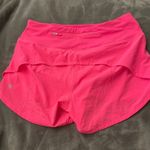 Lululemon Sonic Pink Speed Up Shorts Photo 1