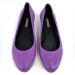 Bottega Veneta Intrecciato Woven Purple Leather Ballet Ballerina Flats EU 35 Photo 1