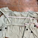 Dollhouse NWT  2 in 1 Women's Khaki removable hooded trench coat Size L Photo 10