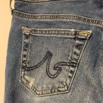 AG Adriano Goldschmied Women's The Stilt Distressed Jeans Size 25 Blue Denim Photo 4