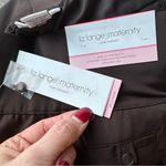 Liz Lange  Maternity Women's Brown Dress Pants NWT Size 4 Photo 5