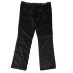 Calvin Klein Plush Corduroy 5 Pocket Bootcut Pants 12 Black Casual Stretch Photo 8