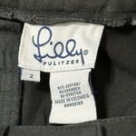 Lilly Pulitzer  White Label Women’s Size 2 Black Cotton Twill Chino Pants Photo 5