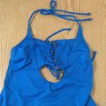 Venus New Women’s Super Sexy 1pc Tie up Cut Out Swimsuit Blue Size 12 Photo 1